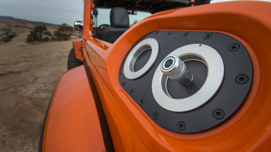 Детали экстерьера Jeep Sandstorm Concept (JL) 2018 года  (фото 31 из 50)